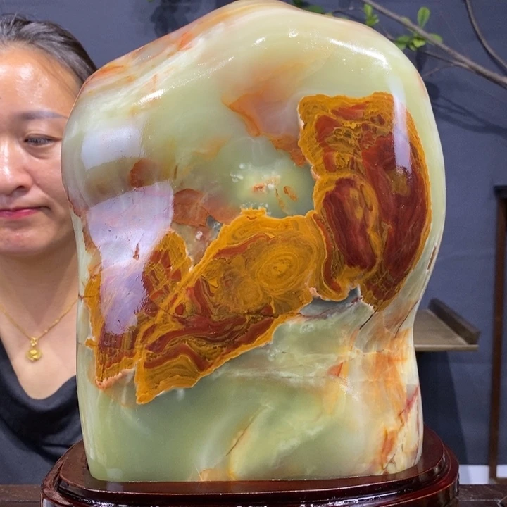 石材精品古青石摆件