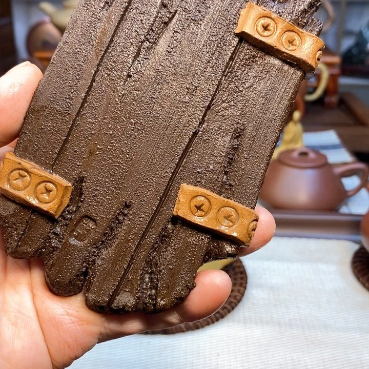 茶壶紫砂全手工制作壶承