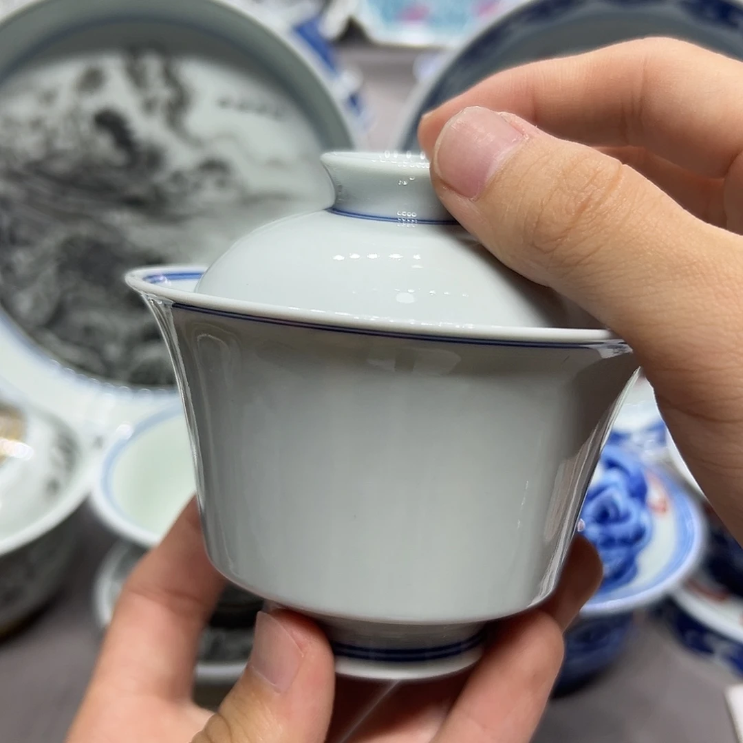 瓷片景德镇高端瓷器茶具