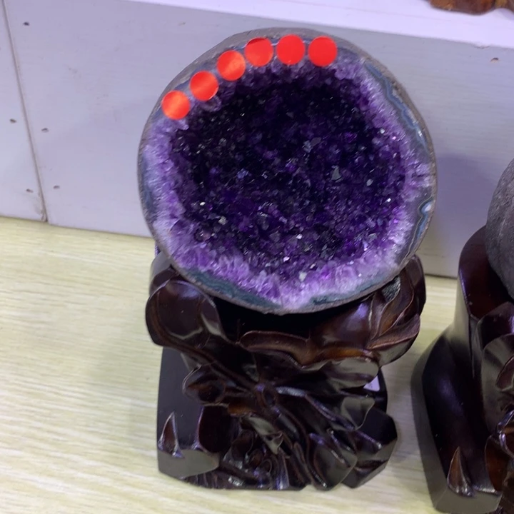 紫晶大型摆件（非配饰）未镶嵌