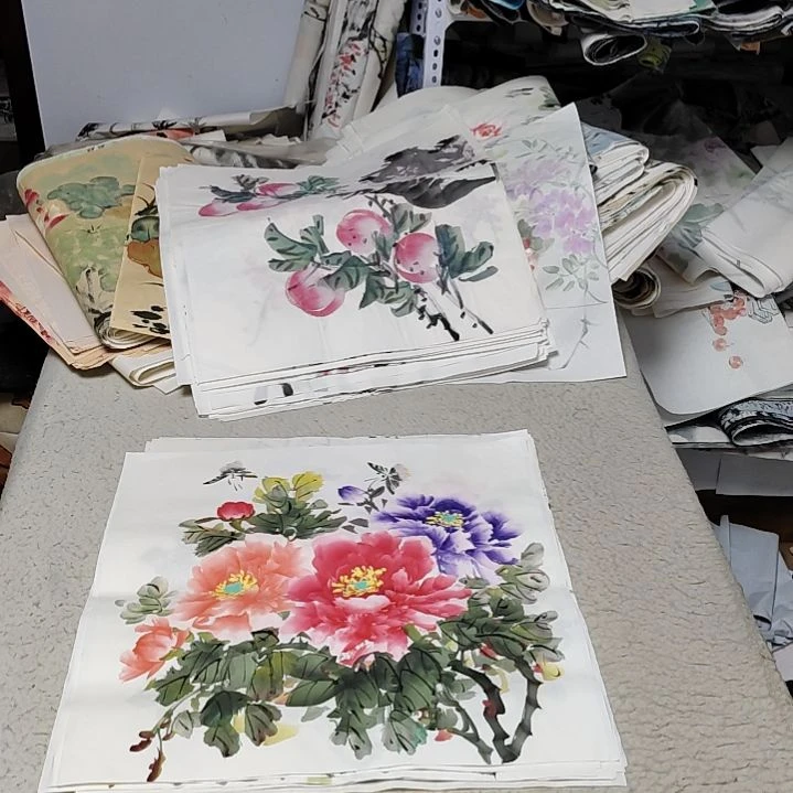 H***海国画落款后台备注