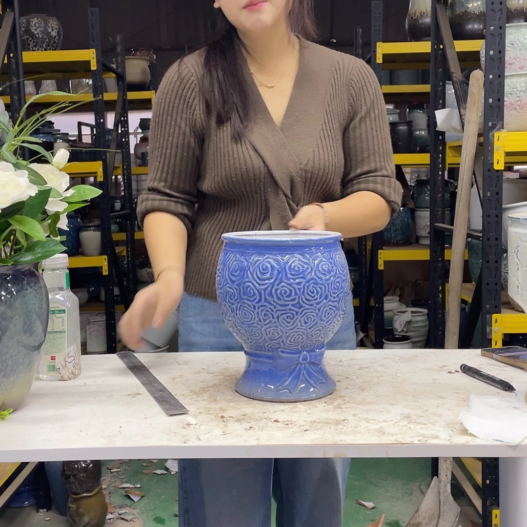 宜兴紫砂紫砂花盆