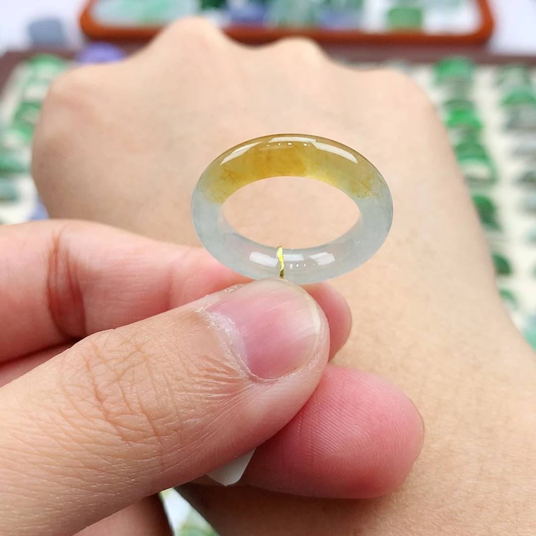 未镶嵌戒指翡翠10号