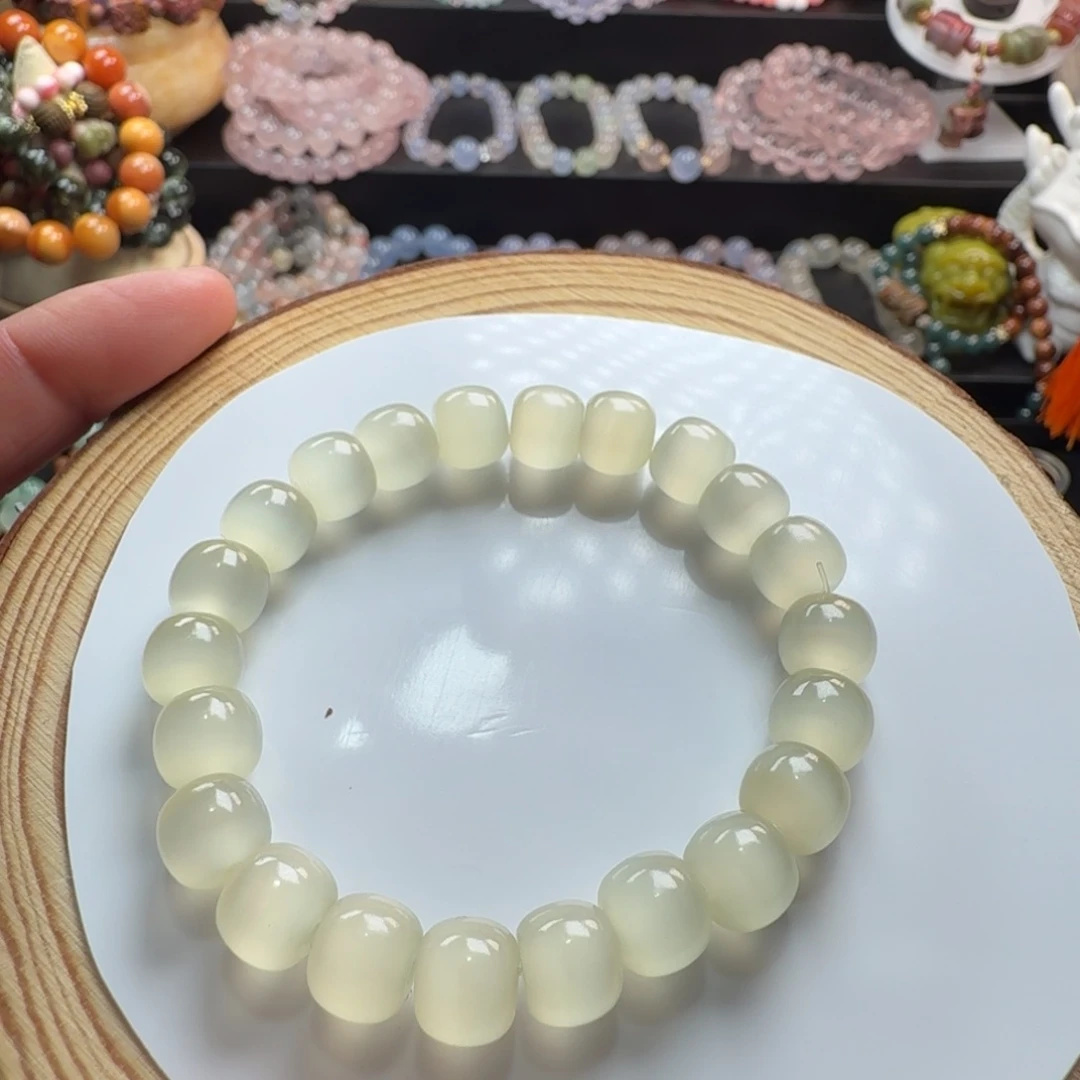 未镶嵌手链石英质玉9.3m