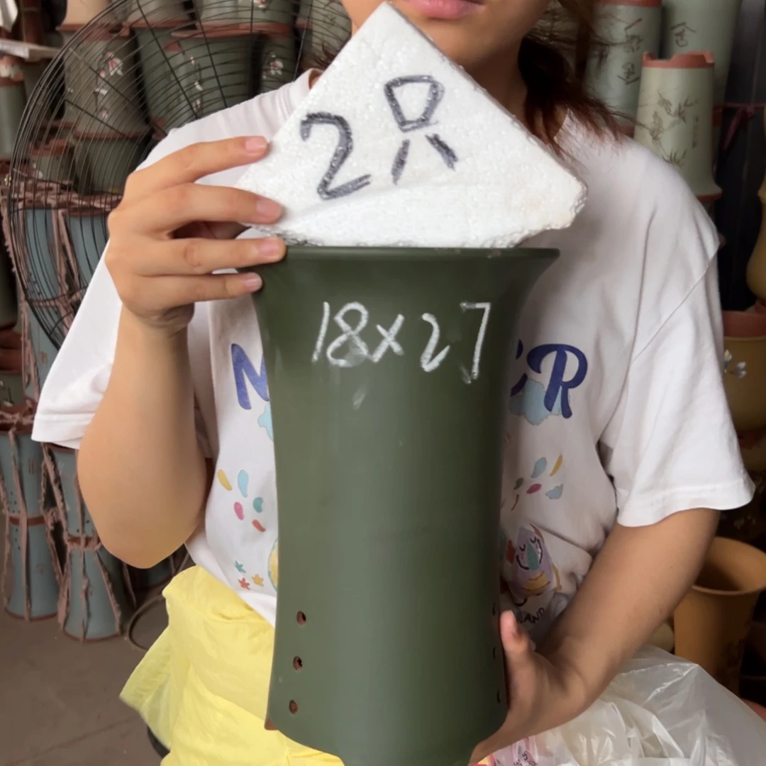 宜兴川阁紫砂花盆