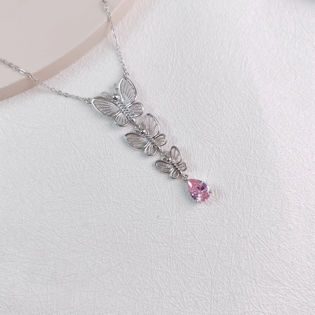 XUPING/旭平首饰 合金项链 【参与满赠】蝴蝶项链  GDM X001005507