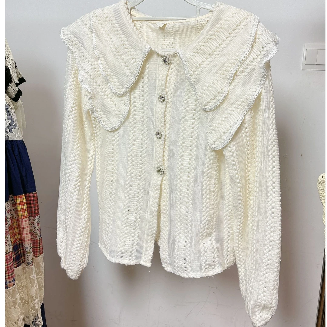 古耳Vintige孤品毛衣开衫