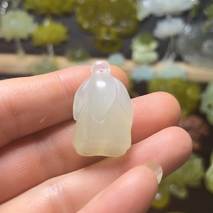 未镶嵌蛇纹石玉发饰