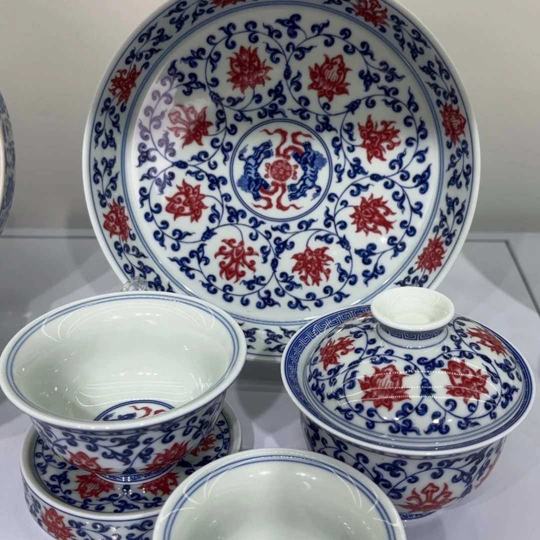 千***話景德镇陶瓷十二件套