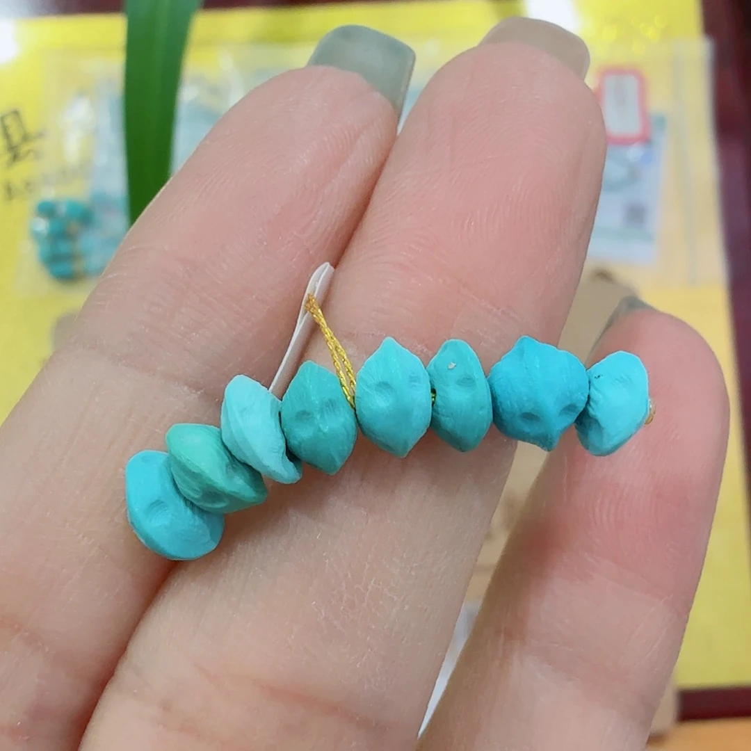 未镶嵌绿松石珠宝奇石