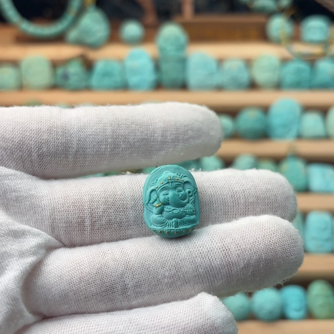 绿松石未镶嵌配饰