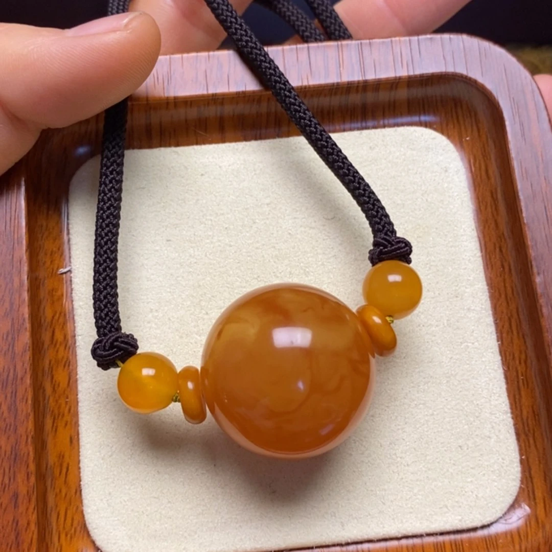 【闪购商品】蜜蜡颈饰未镶嵌项链
