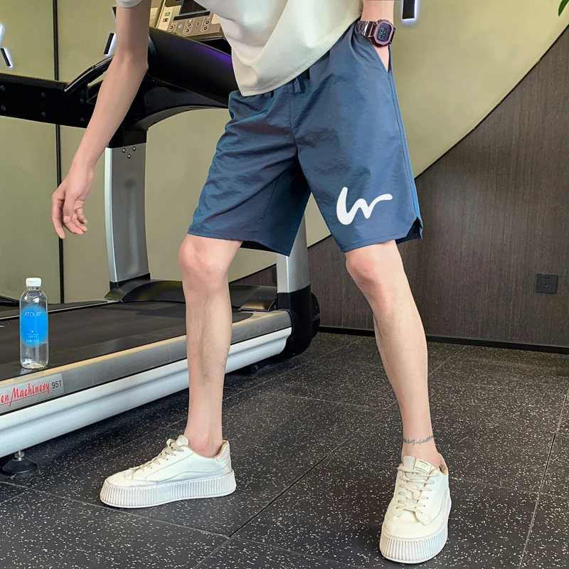 男士短裤夏季薄款宽松潮流五分裤时尚运动休闲中裤百搭外穿沙滩裤