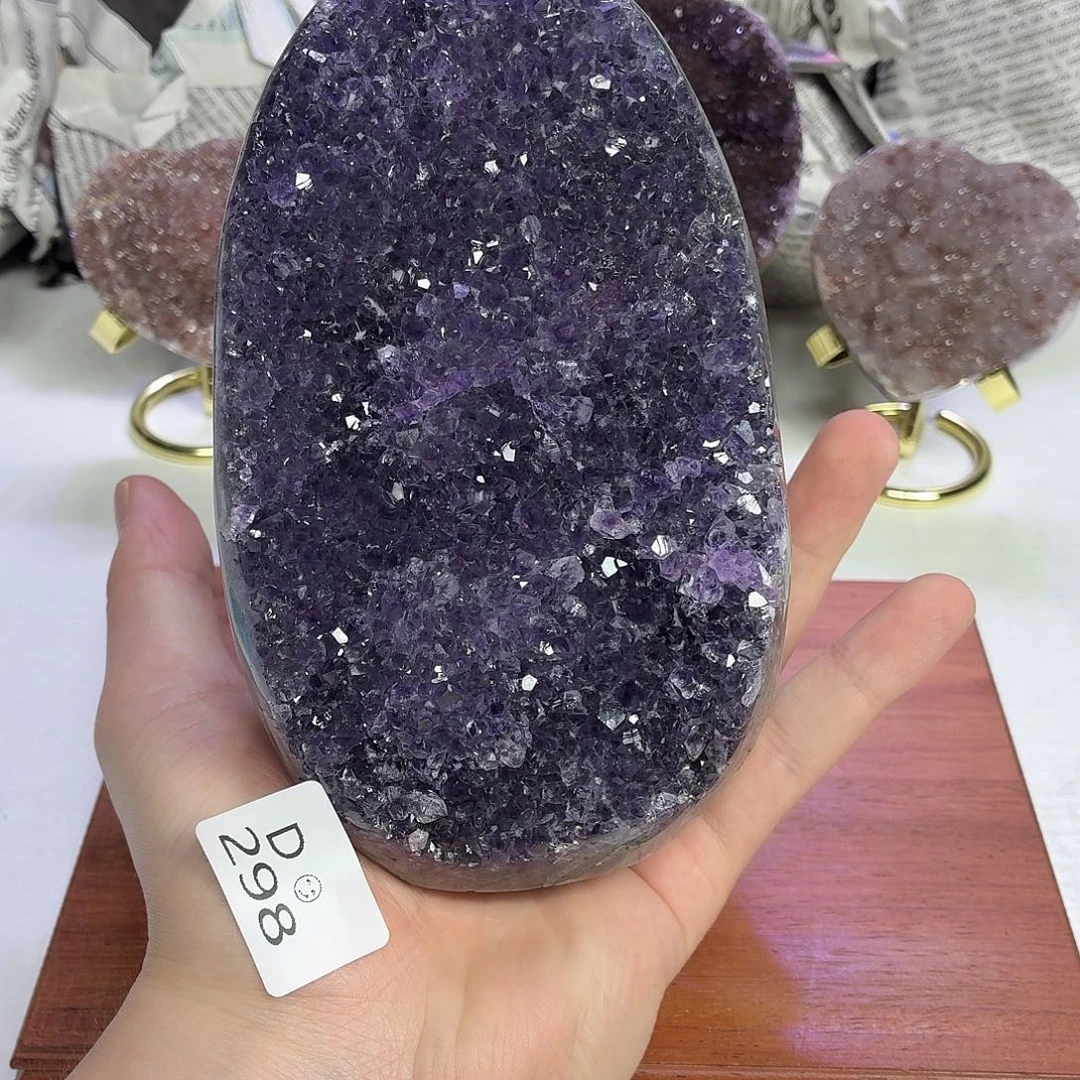 未镶嵌摆件紫晶紫水晶