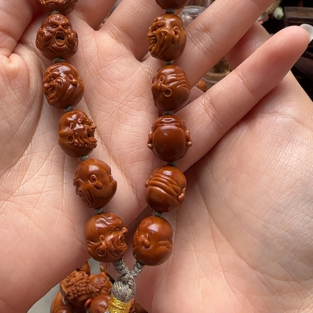 天***月橄榄核手串/手链恶僧