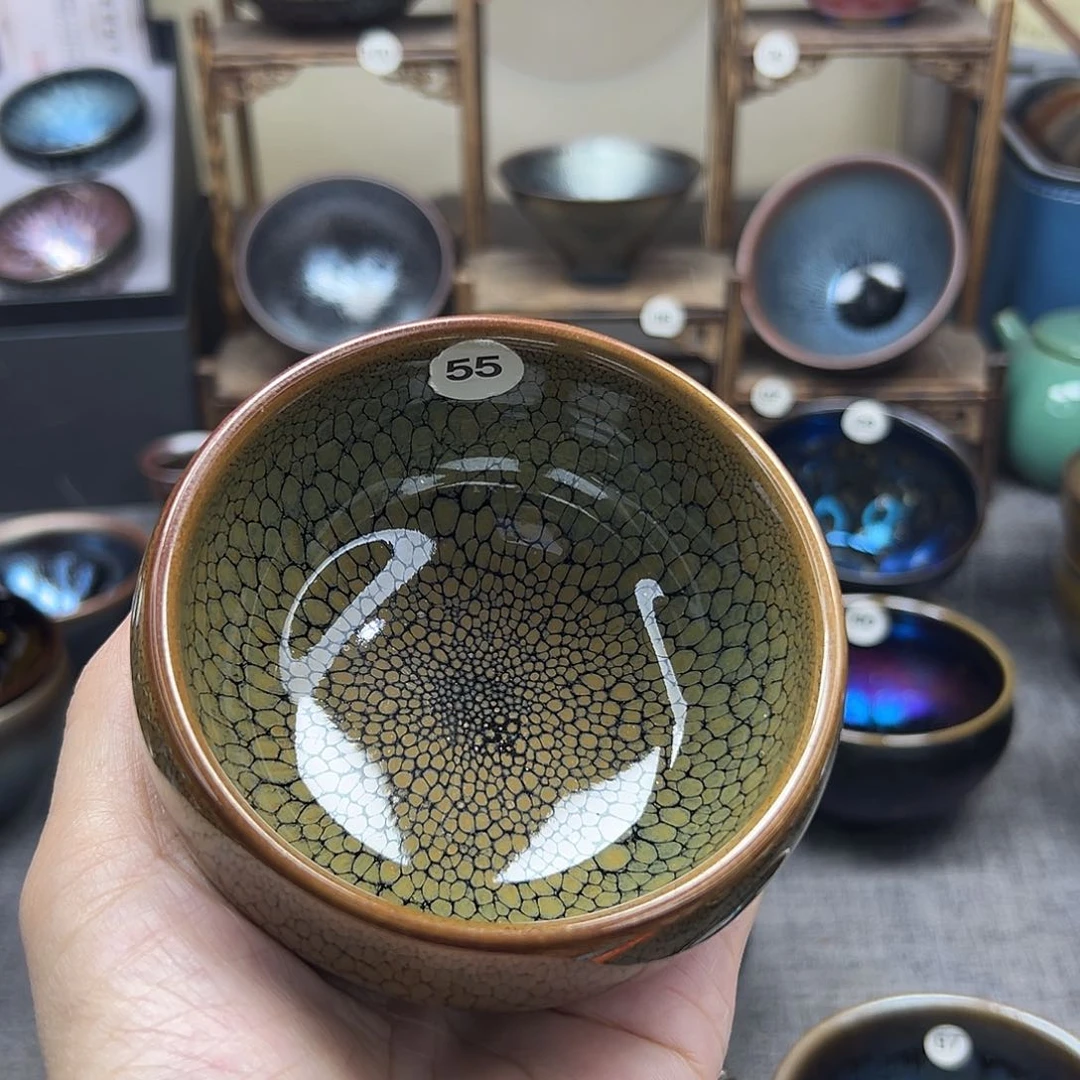 茶盏鹧鸪禅定手工