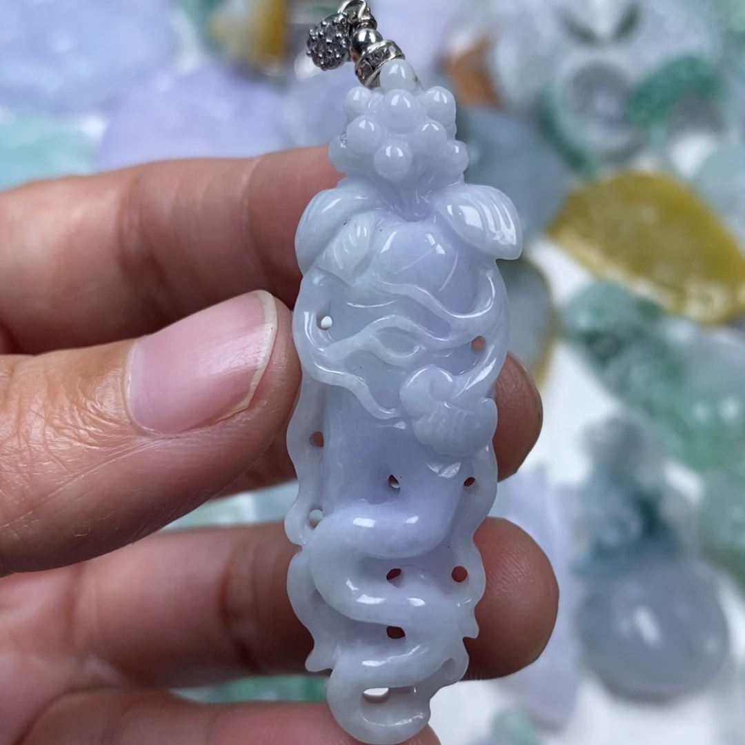 颈饰未镶嵌翡翠翡翠