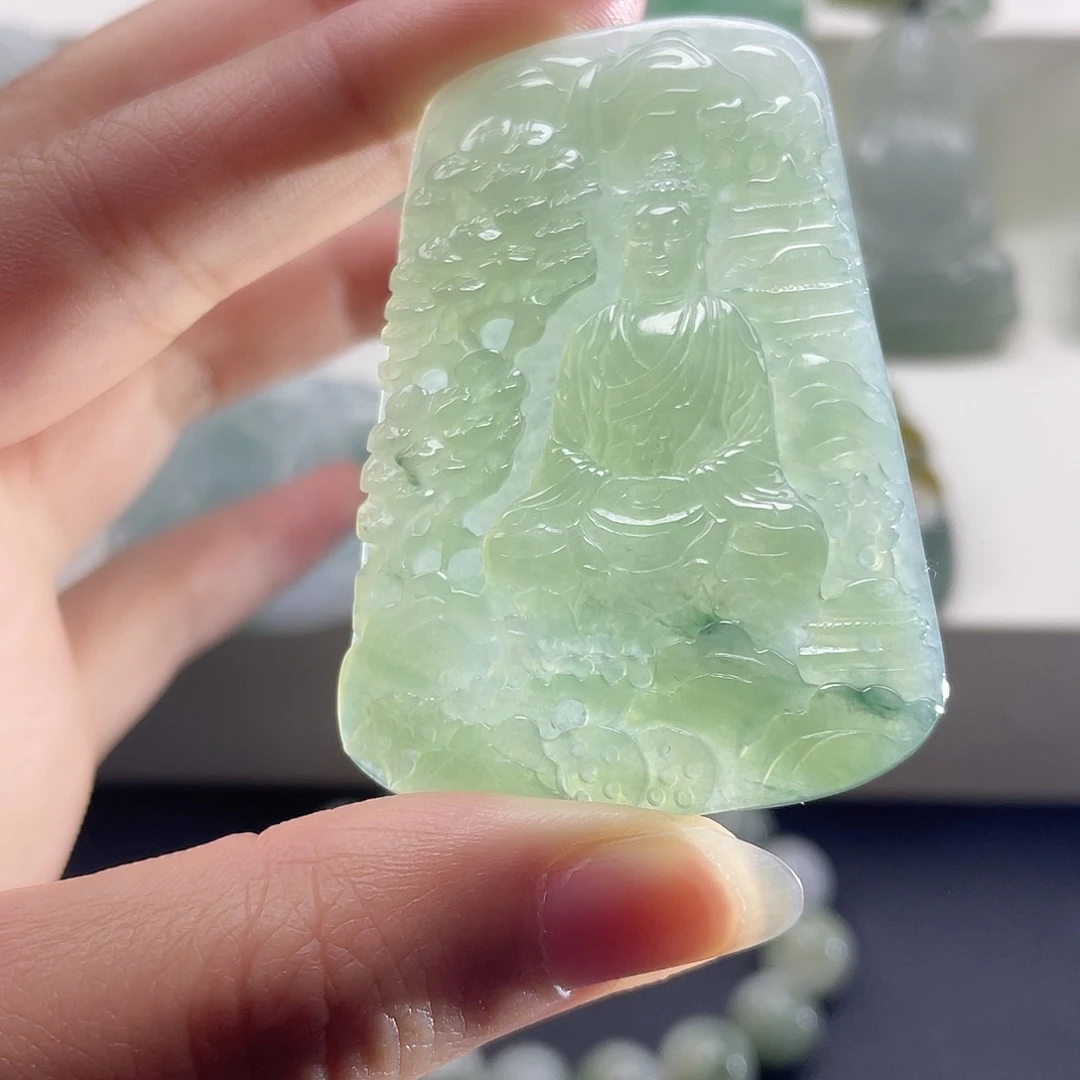 翡翠未镶嵌颈饰天然翡翠1111111