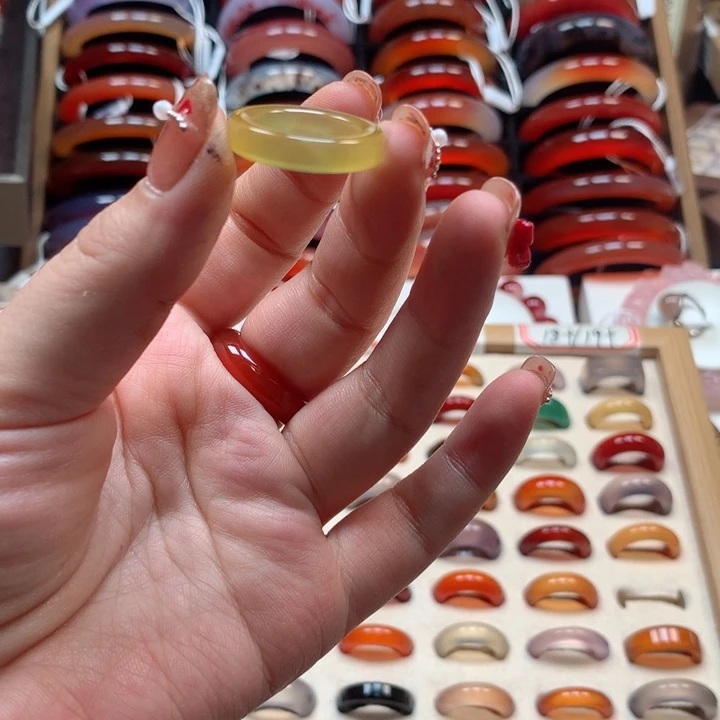 玛瑙/玉髓手链未镶嵌燕****