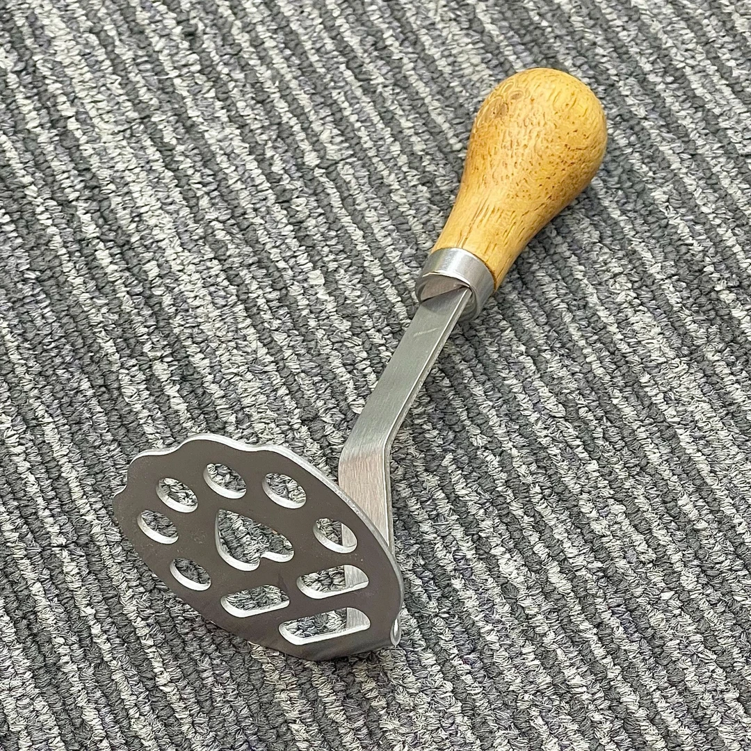 猫爪不锈钢土豆压泥器家用婴儿辅食按压捣碎器BT