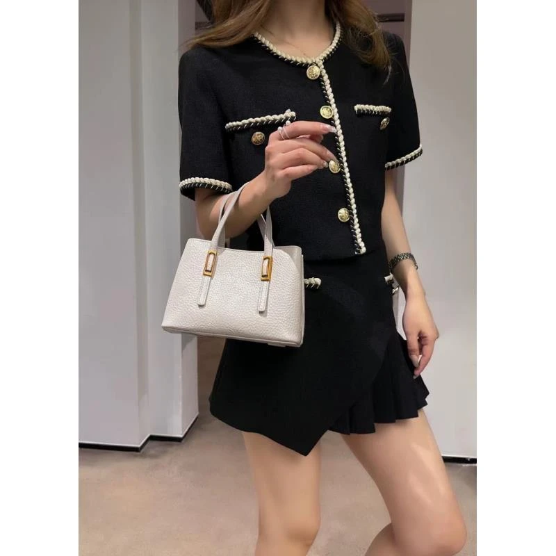 【工厂直销】58312新款时尚简约手提单肩斜跨女包