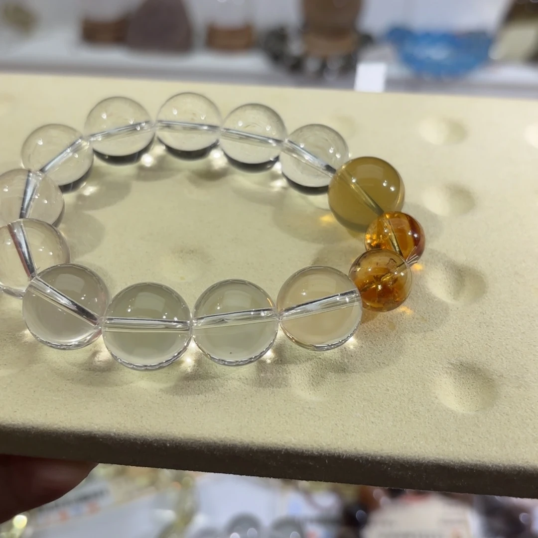 水晶手链未镶嵌手串