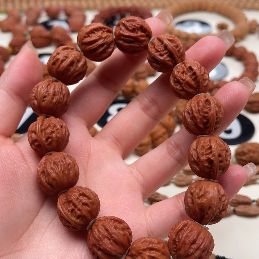 ふ***/吊坠文玩核桃京八棱