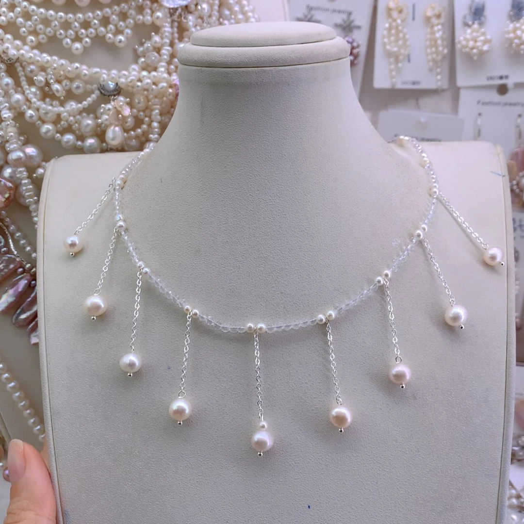 淡水珍珠未镶嵌项链