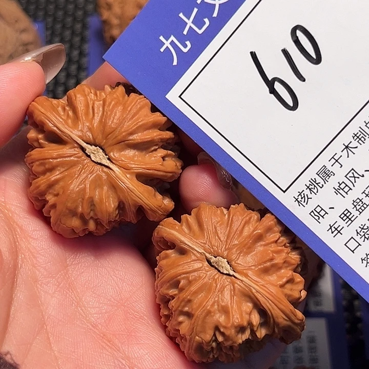 9***1核桃文玩核桃610白狮子38+