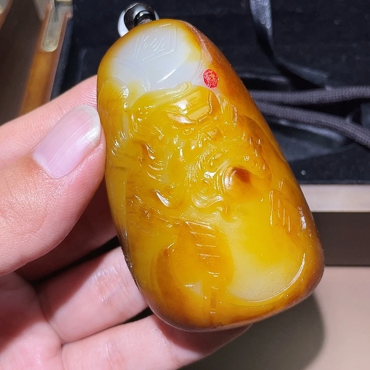 和田玉颈饰未镶嵌Y