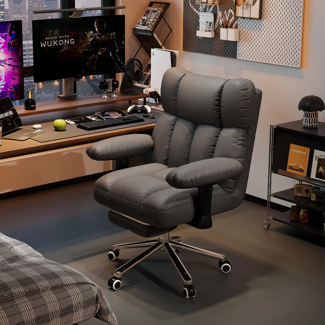 懒人电脑椅电竞沙发椅男生游戏座椅可坐可躺休闲靠背舒服久坐椅子