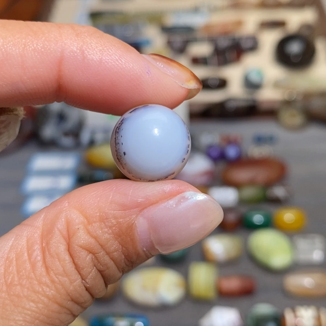 默***酒玛瑙/玉髓合金手链