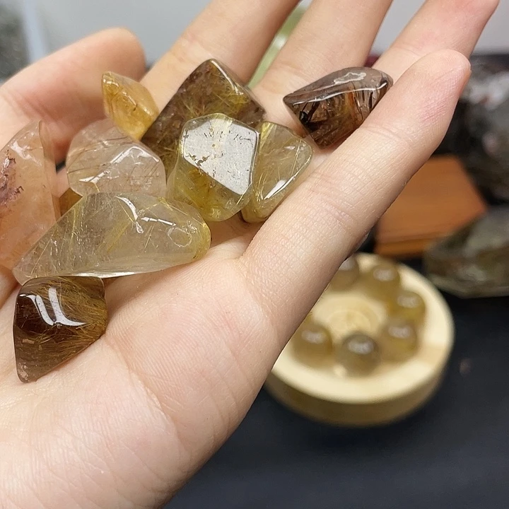 水晶未镶嵌珠宝半成品407水晶石