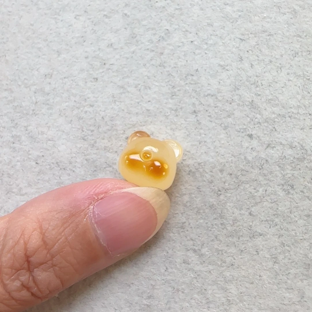 琥珀未镶嵌珠宝奇石定制