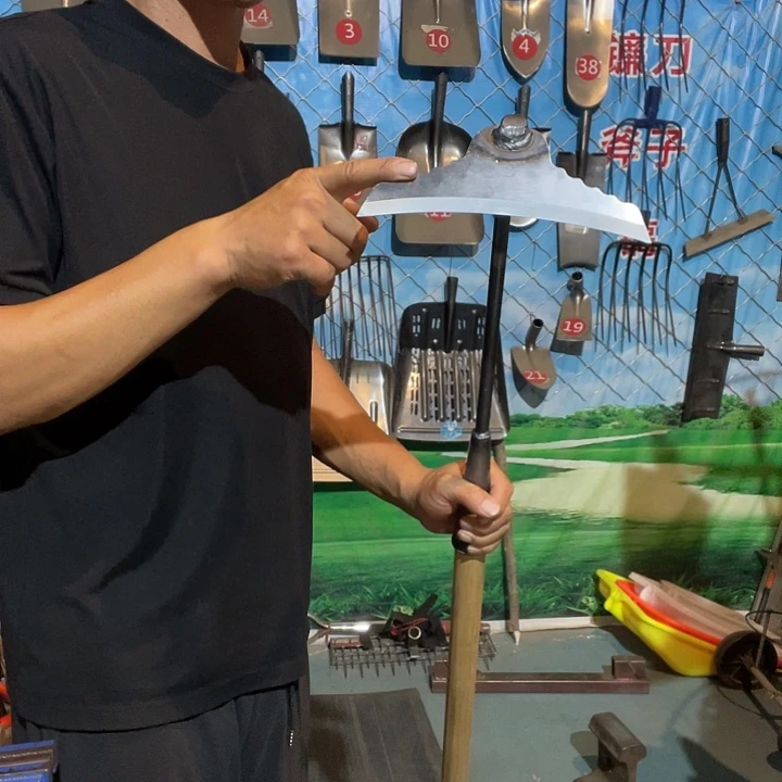 张*花边月牙锄一套