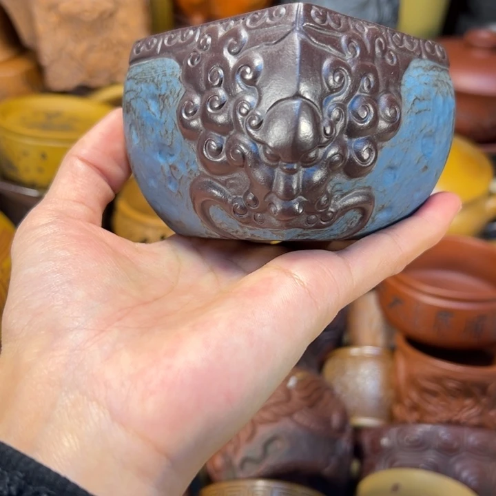 茶杯紫砂宜兴紫砂杯子