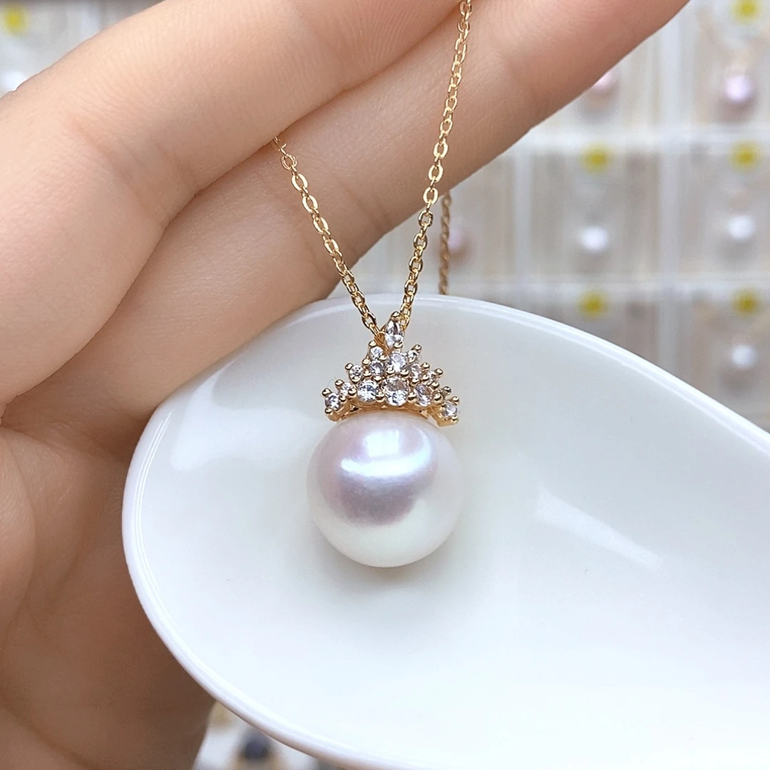 淡水珍珠合金颈饰