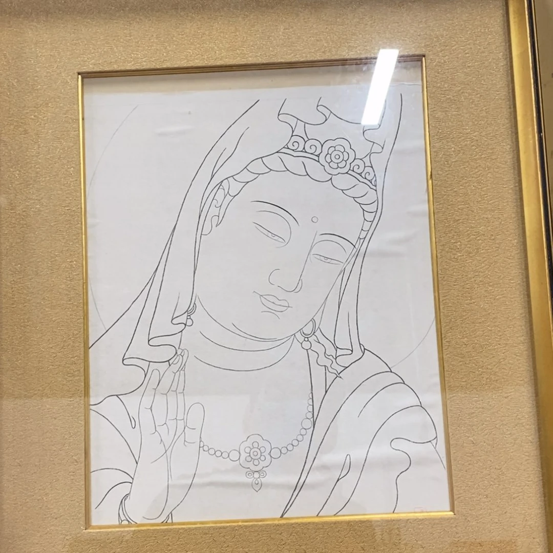 王***腔默认不带玻璃剪纸作品