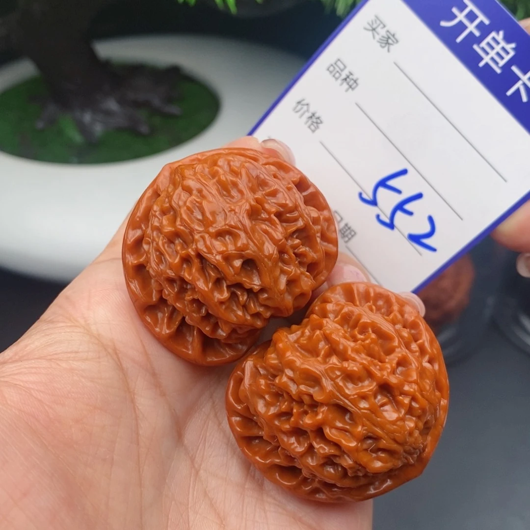 文玩核桃把件40宫灯552