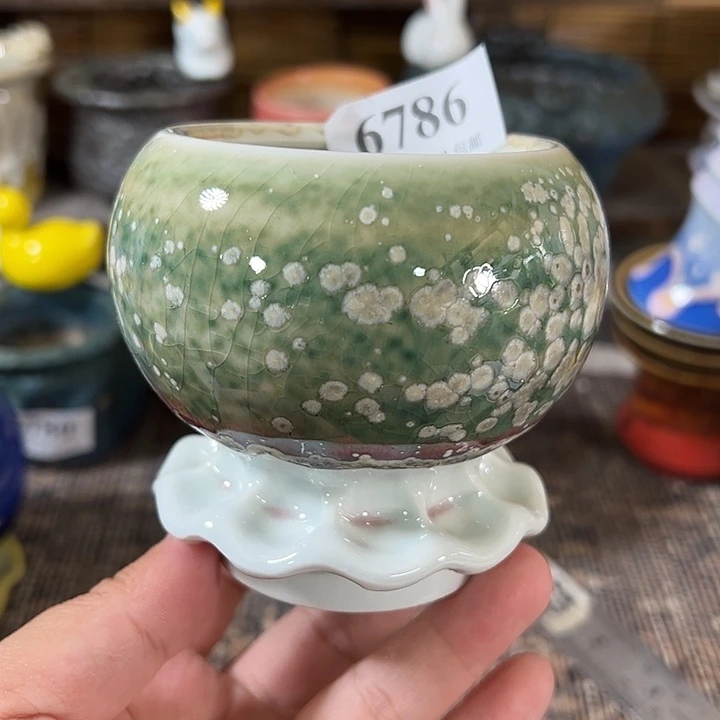 口6高8 手工花盆满30包邮