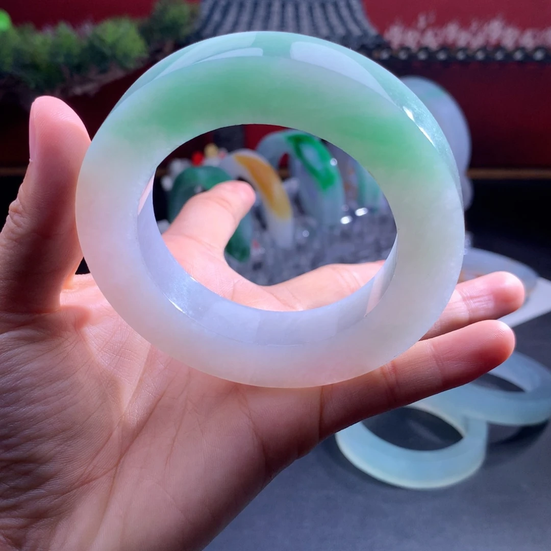 定制翡翠手镯未镶嵌