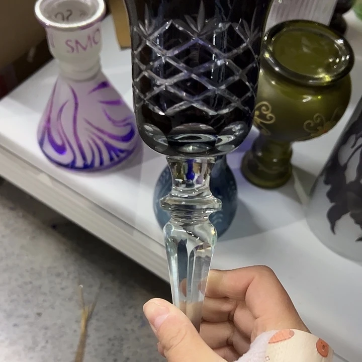 水晶玻璃手柄款微瑕一个