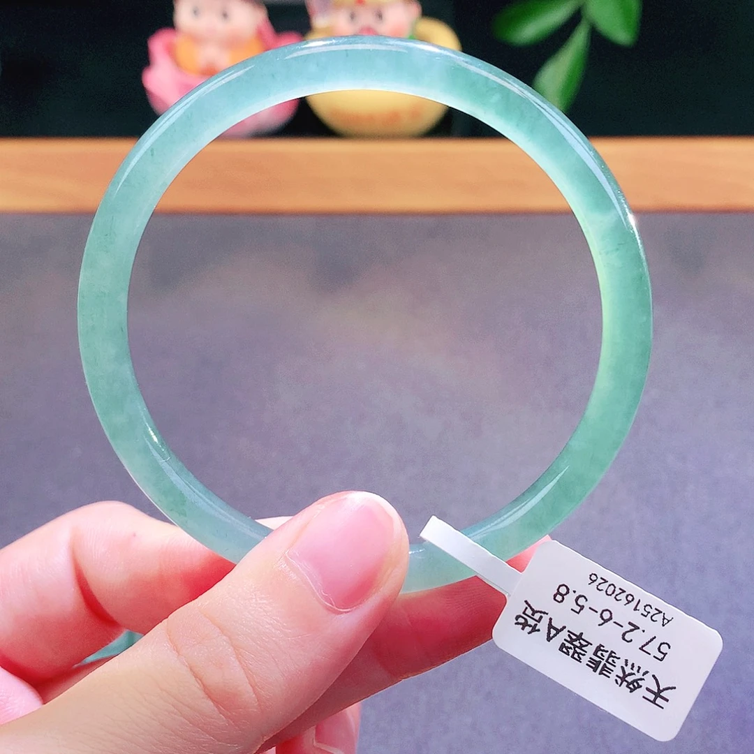 翡翠未镶嵌手镯天然翡翠