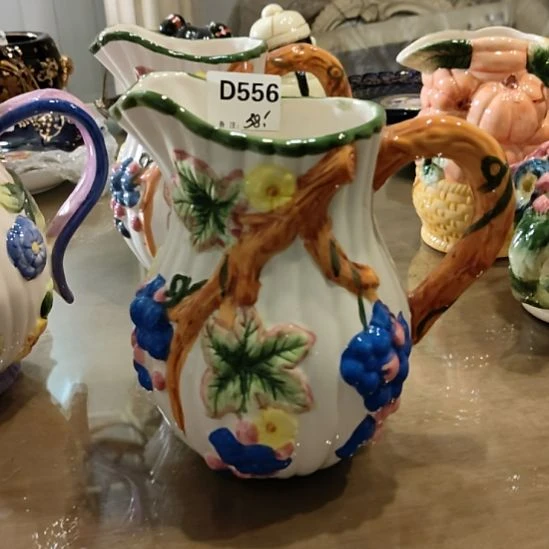 陶瓷奶缸花瓶默认岁月痕迹不退换