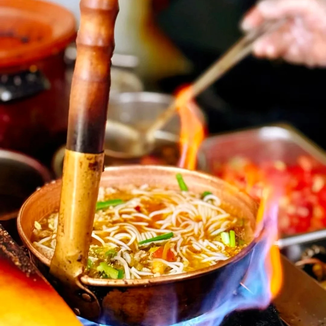 新鲜云南袋装羊肉粉方便速煮速食米粉保鲜蒙自云南正宗过桥米线