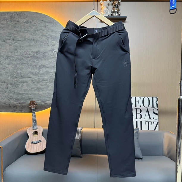 秋冬新款时尚百搭加厚软壳防风户外休闲裤A856