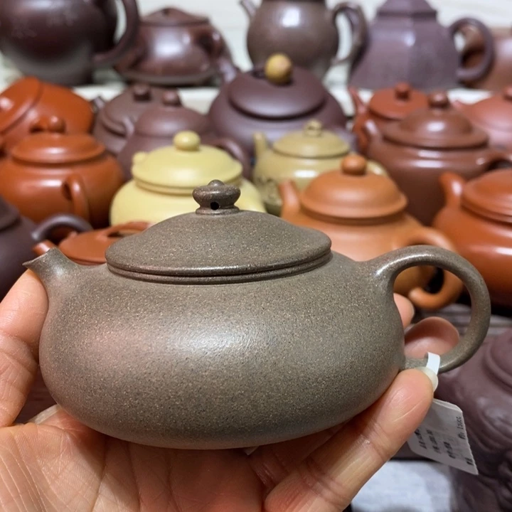 紫砂茶壶微瑕处理一把