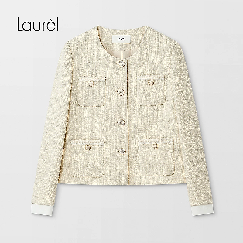【晨粉专享】Laurel劳芮25夏短外套女LWD365T025DX