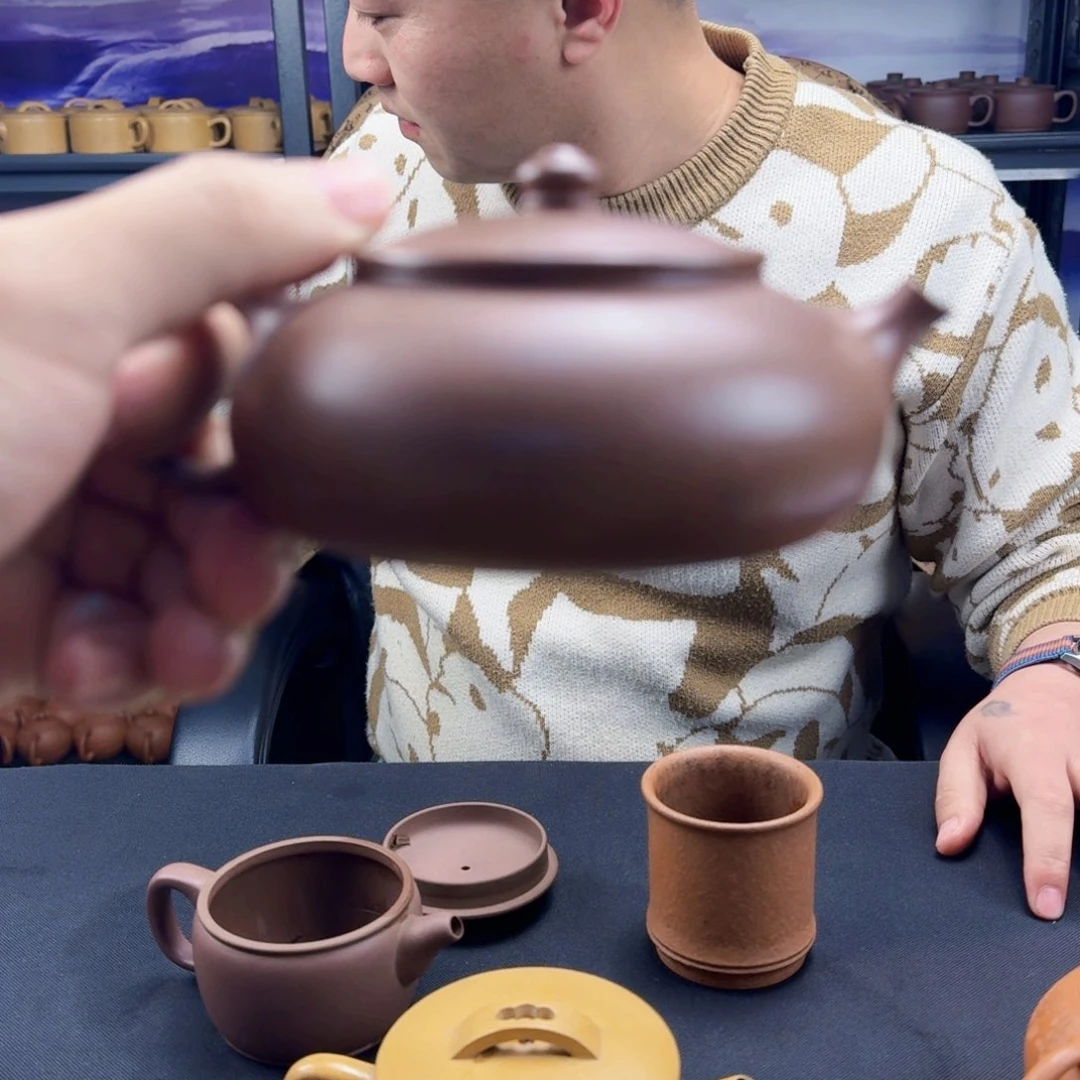 紫砂茶壶紫砂壶寒江