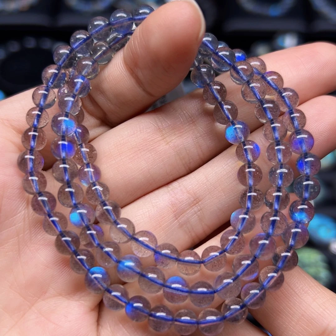 未镶嵌手链长石5.7左右